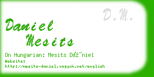 daniel mesits business card